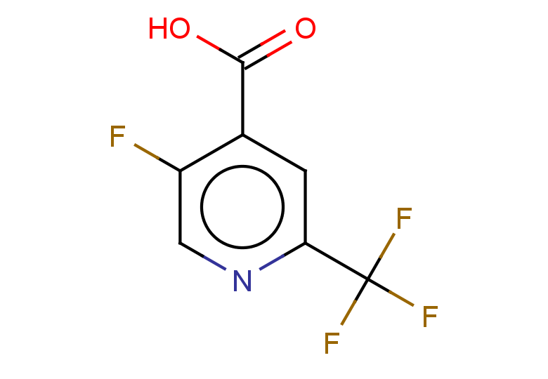 5-fluoro-2-(trifluoromethyl)pyridine-4-carboxylic acid