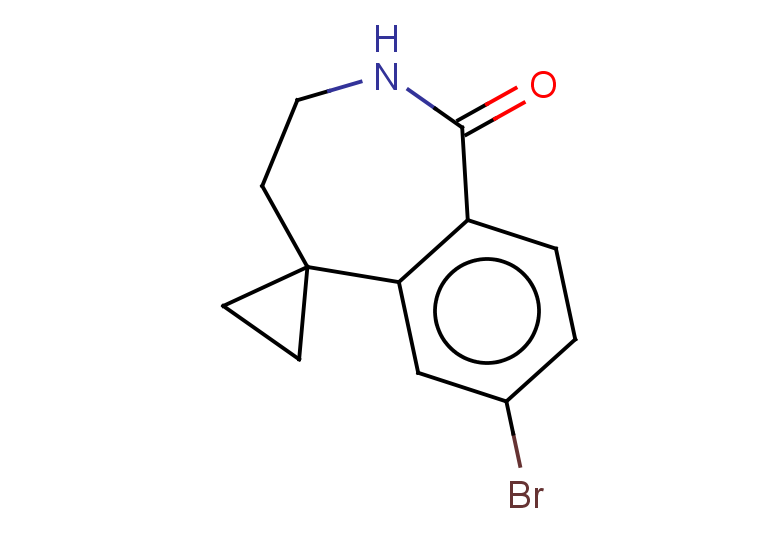 7-bromo-1,2,3,4-tetrahydrospiro[2-benzazepine-5,1'-cyclopropan]-1-one
