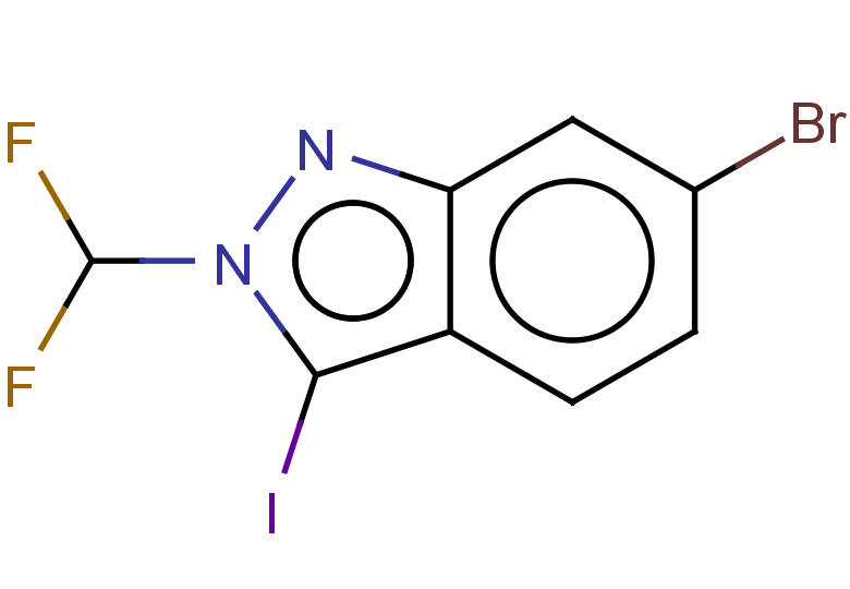 6-bromo-2-(difluoromethyl)-3-iodo-2H-indazole