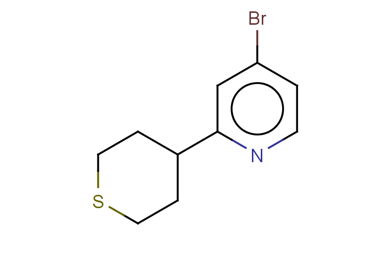 4-bromo-2-(thian-4-yl)pyridine