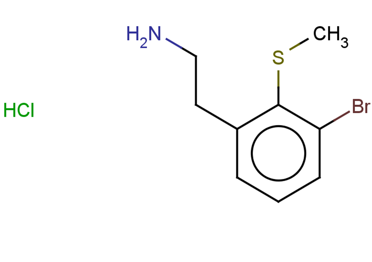 2-[3-bromo-2-(methylsulfanyl)phenyl]ethan-1-amine hydrochloride