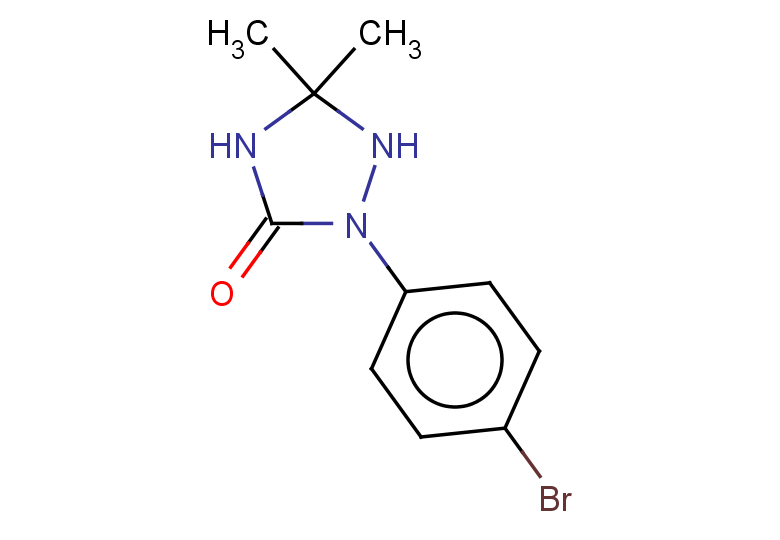 2-(4-bromophenyl)-5,5-dimethyl-1,2,4-triazolidin-3-one