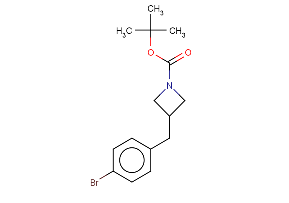tert-butyl 3-[(4-bromophenyl)methyl]azetidine-1-carboxylate