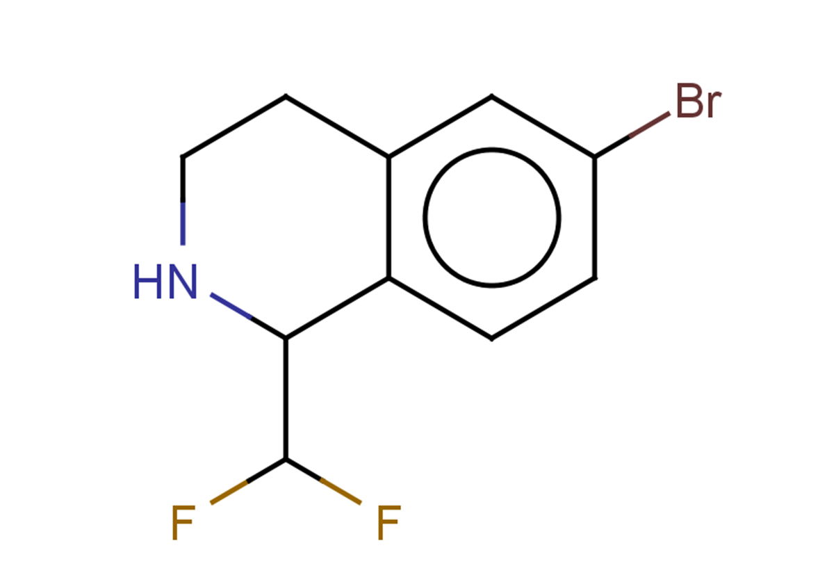 6-bromo-1-(difluoromethyl)-1,2,3,4-tetrahydroisoquinoline