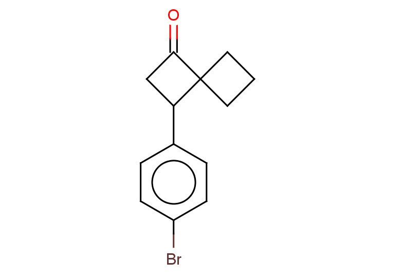 3-(4-bromophenyl)spiro[3.3]heptan-1-one