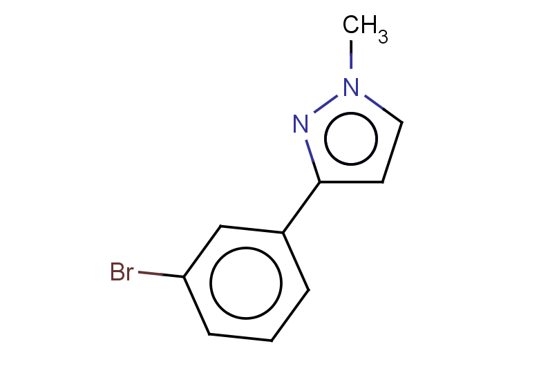 3-(3-bromophenyl)-1-methyl-1H-pyrazole