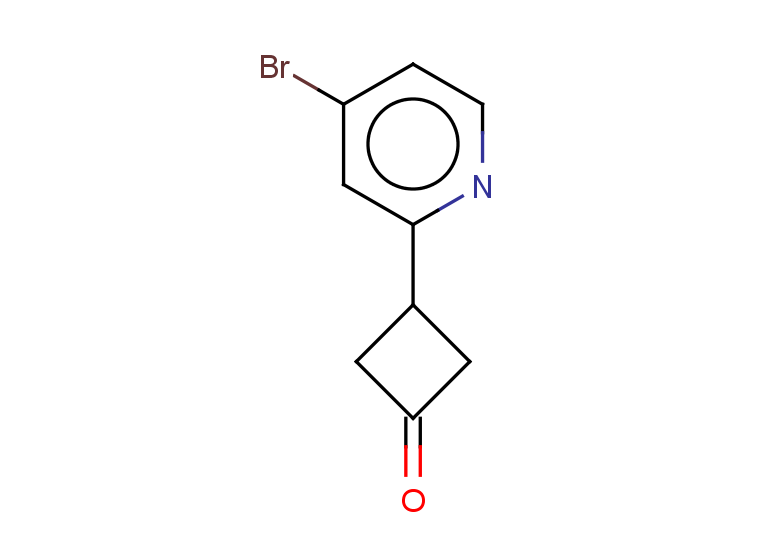 3-(4-bromopyridin-2-yl)cyclobutan-1-one