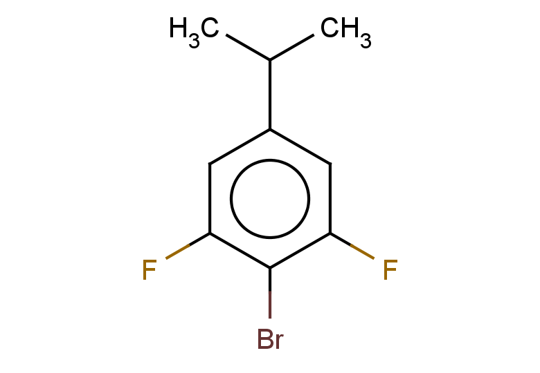 2-bromo-1,3-difluoro-5-(propan-2-yl)benzene