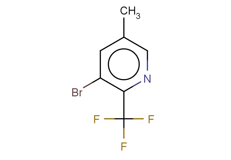 3-bromo-5-methyl-2-(trifluoromethyl)pyridine