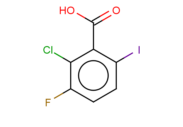 2-chloro-3-fluoro-6-iodobenzoic acid