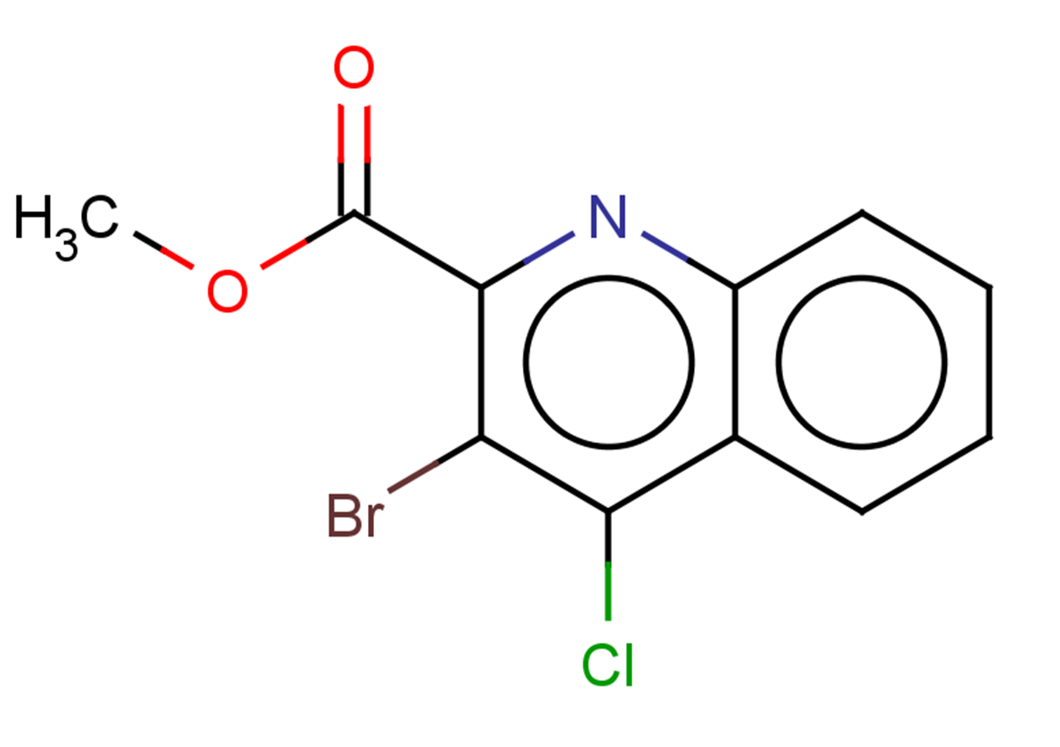 methyl 3-bromo-4-chloroquinoline-2-carboxylate