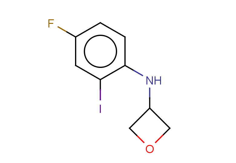N-(4-fluoro-2-iodophenyl)oxetan-3-amine