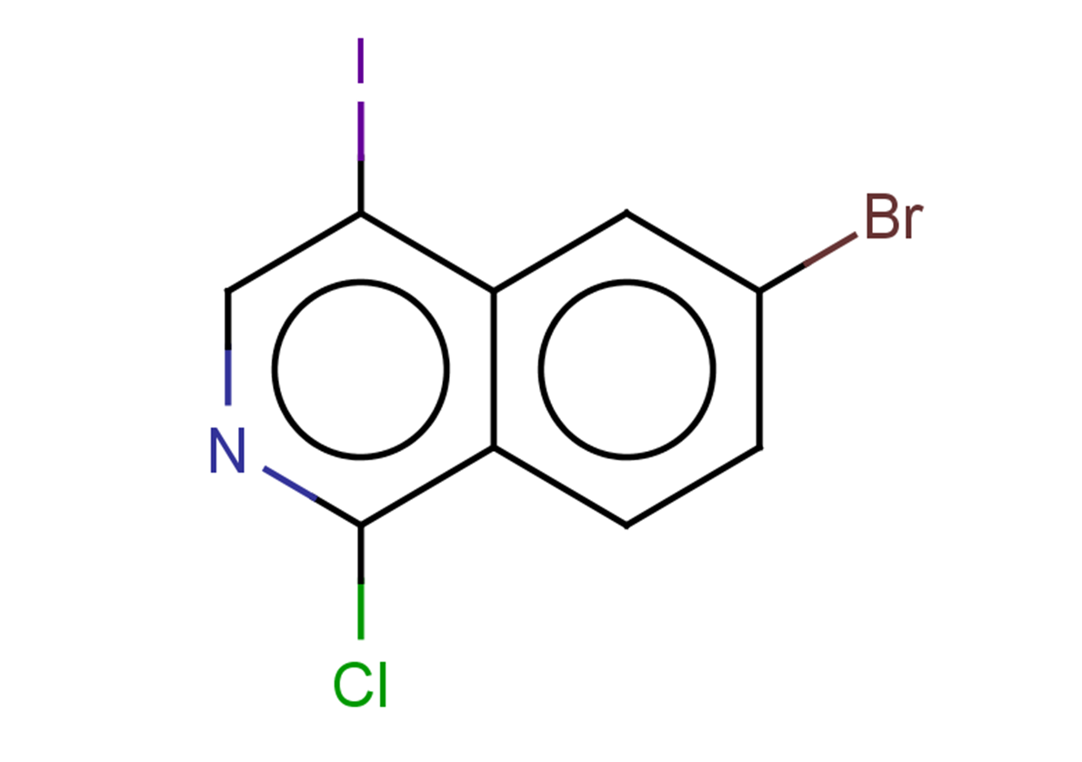 6-bromo-1-chloro-4-iodoisoquinoline