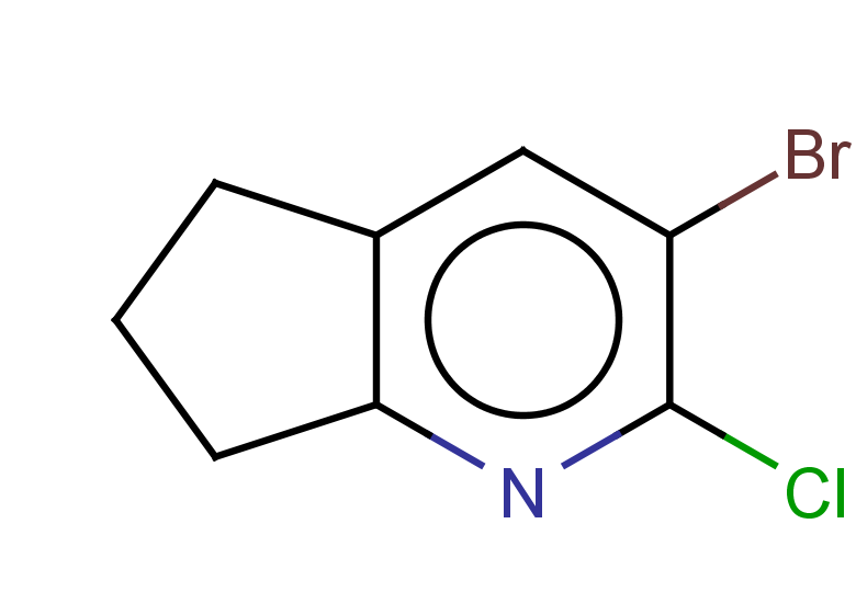 3-bromo-2-chloro-5H,6H,7H-cyclopenta[b]pyridine