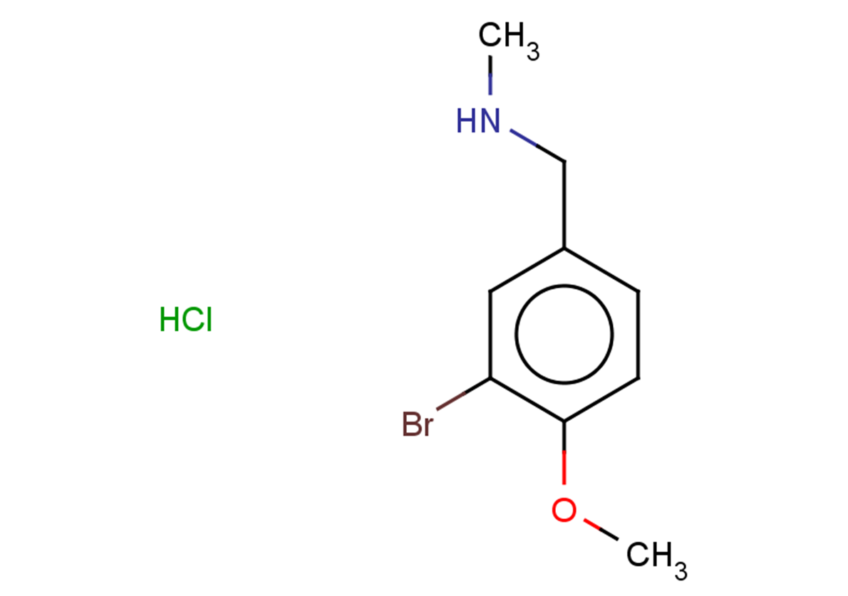 [(3-bromo-4-methoxyphenyl)methyl](methyl)amine hydrochloride