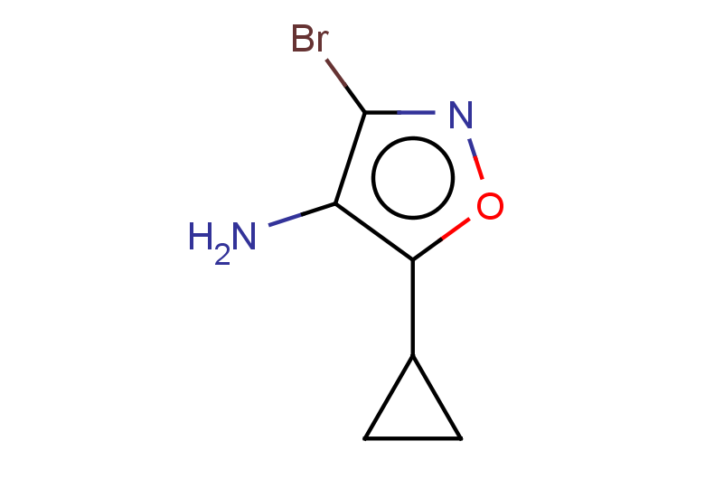 3-bromo-5-cyclopropyl-1,2-oxazol-4-amine