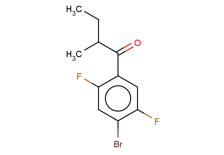 1-(4-bromo-2,5-difluorophenyl)-2-methylbutan-1-one