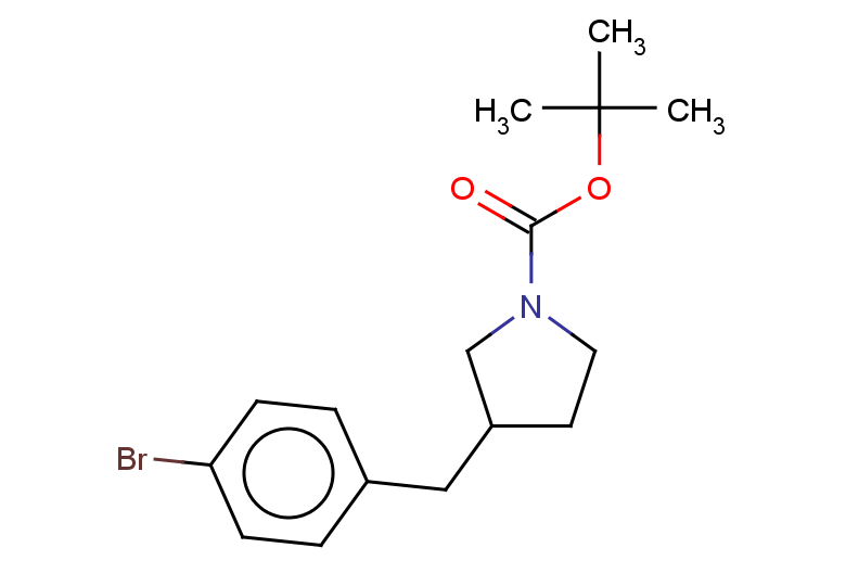 tert-butyl 3-[(4-bromophenyl)methyl]pyrrolidine-1-carboxylate