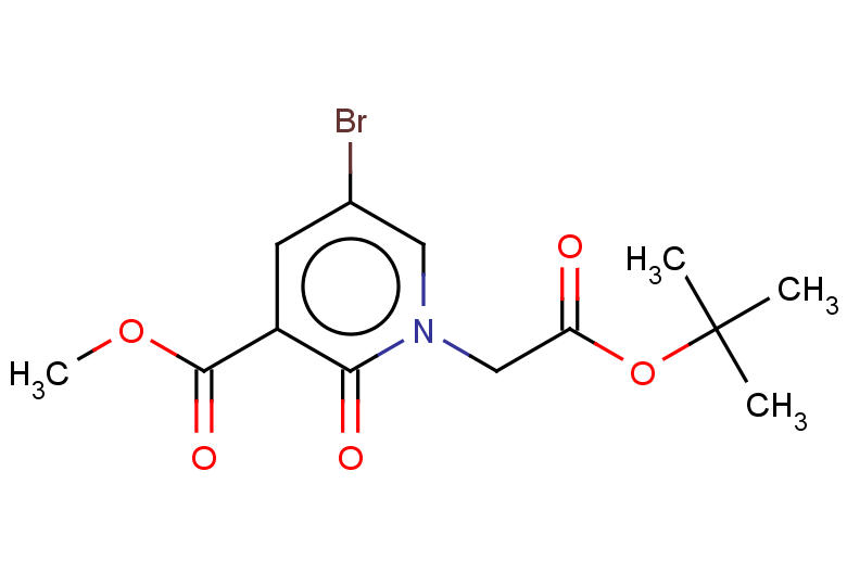 methyl 5-bromo-1-[2-(tert-butoxy)-2-oxoethyl]-2-oxo-1,2-dihydropyridine-3-carboxylate