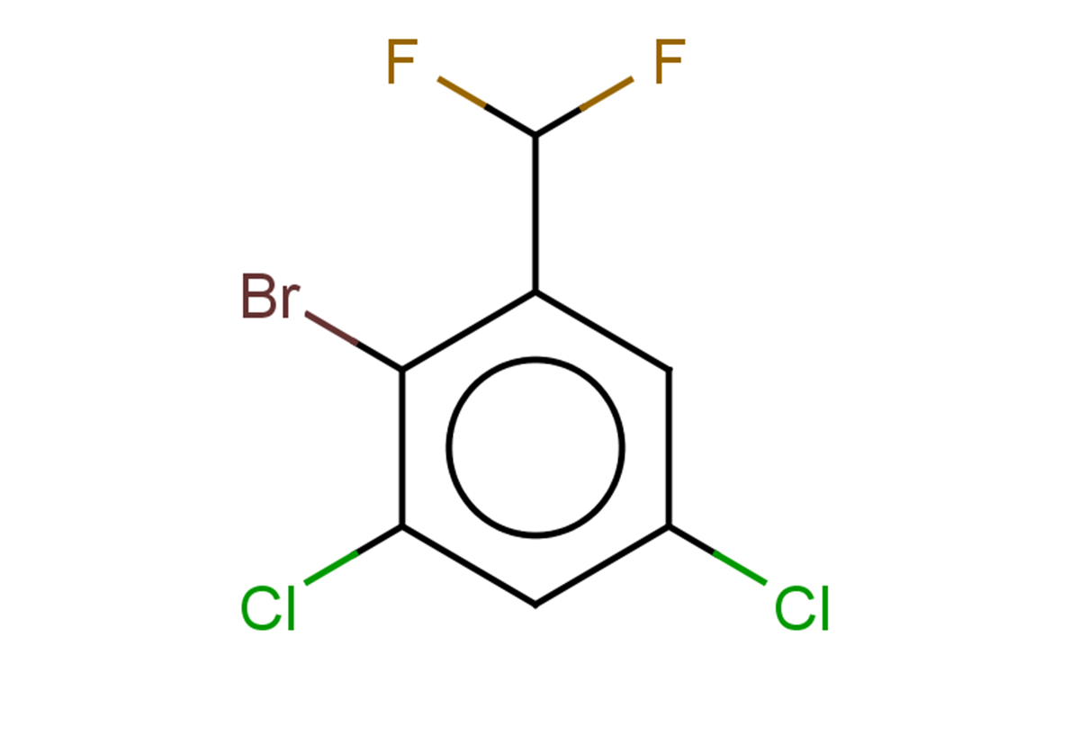 2-bromo-1,5-dichloro-3-(difluoromethyl)benzene