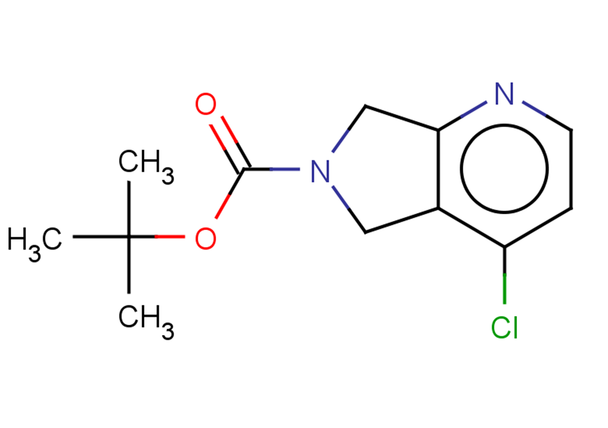 tert-butyl 4-chloro-5H,6H,7H-pyrrolo[3,4-b]pyridine-6-carboxylate
