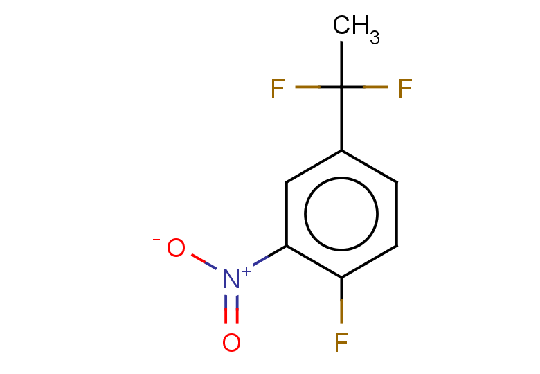 4-(1,1-difluoroethyl)-1-fluoro-2-nitrobenzene