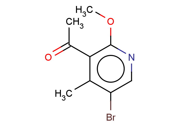 1-(5-bromo-2-methoxy-4-methylpyridin-3-yl)ethan-1-one