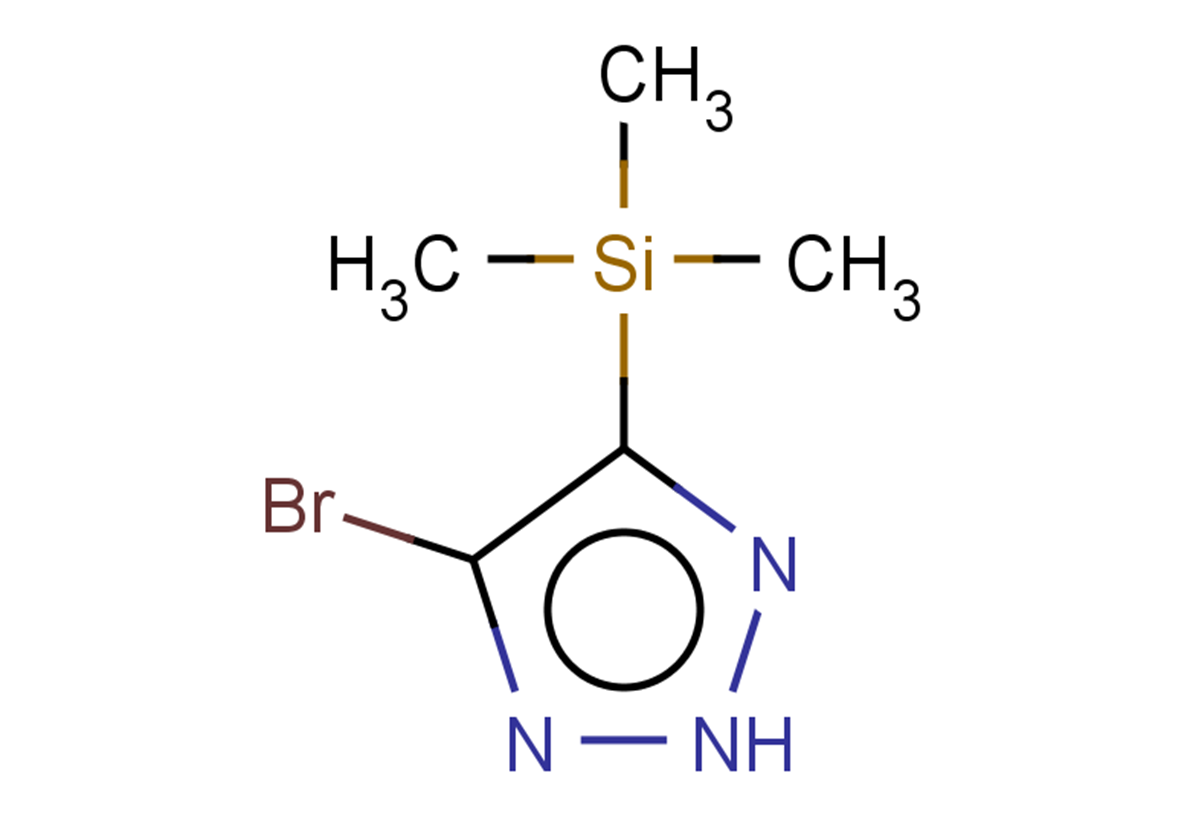 4-bromo-5-(trimethylsilyl)-2H-1,2,3-triazole