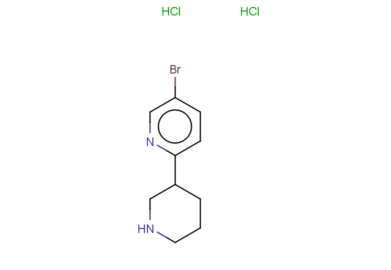 5-bromo-2-(piperidin-3-yl)pyridine dihydrochloride