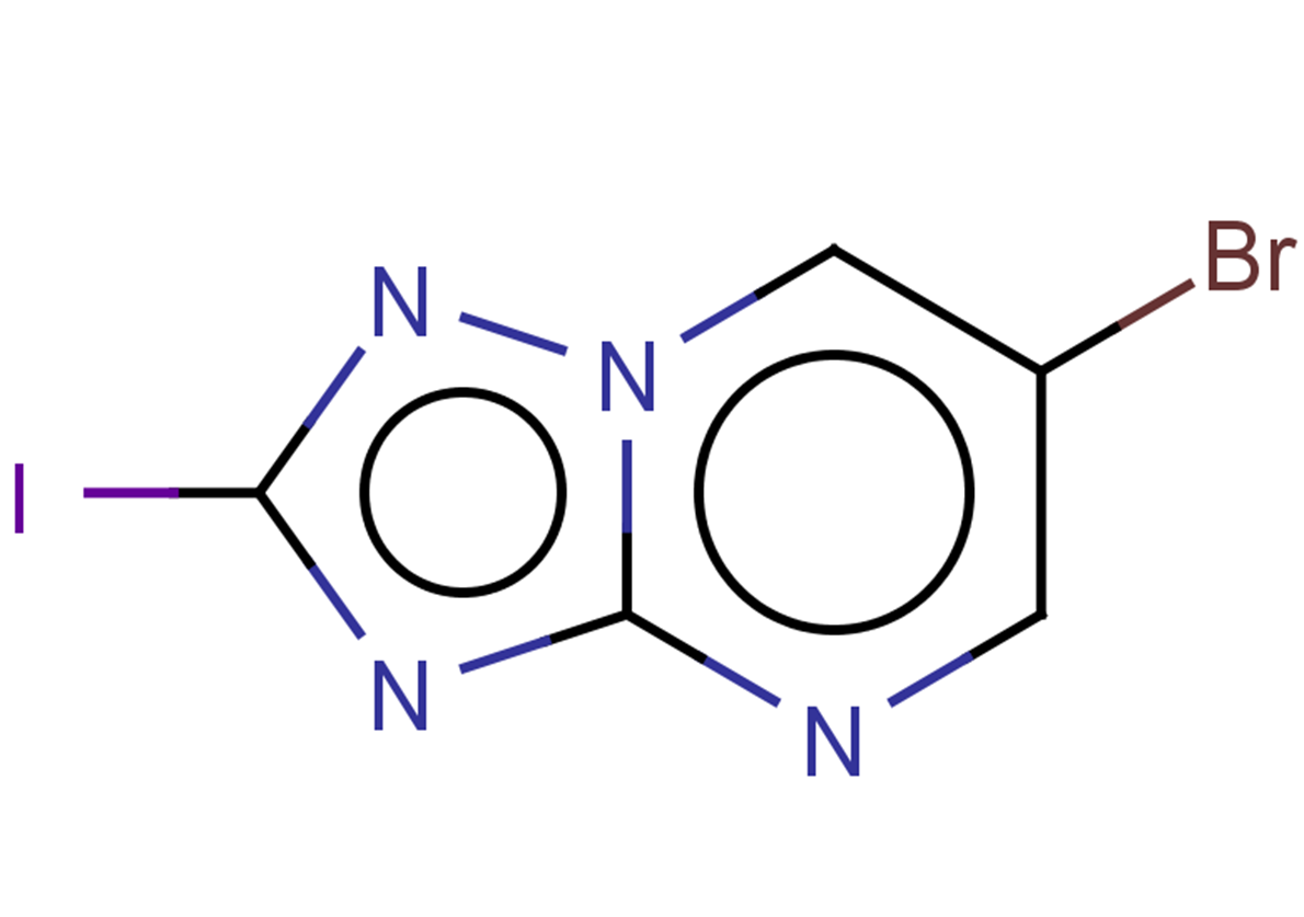 6-bromo-2-iodo-[1,2,4]triazolo[1,5-a]pyrimidine