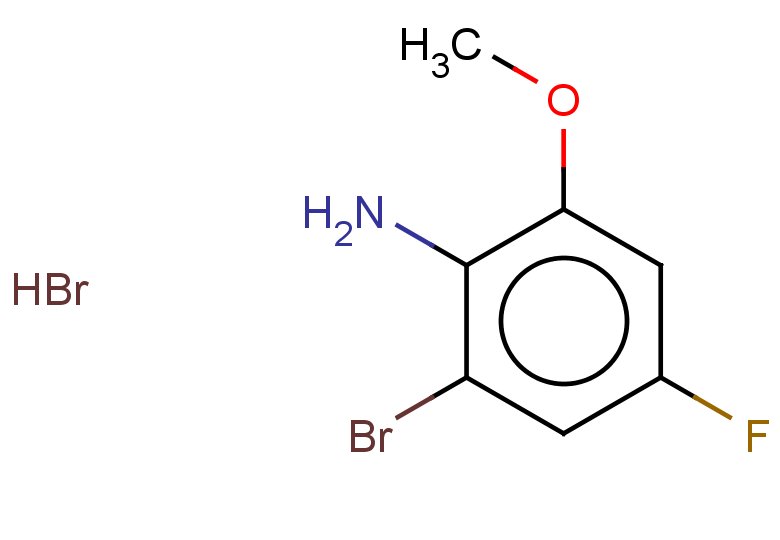 2-bromo-4-fluoro-6-methoxyaniline hydrobromide