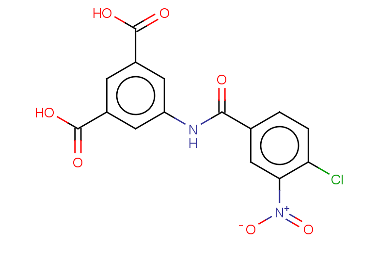 5-(4-chloro-3-nitrobenzamido)benzene-1,3-dicarboxylic acid