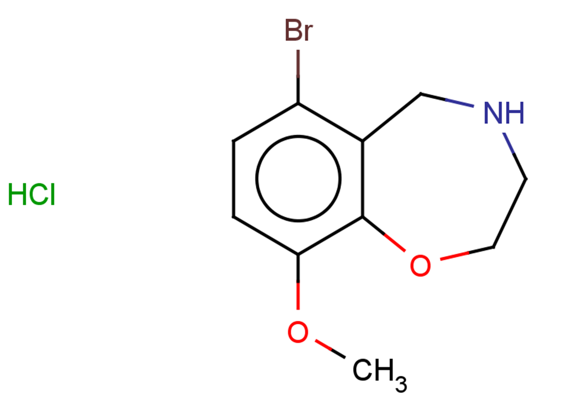 6-bromo-9-methoxy-2,3,4,5-tetrahydro-1,4-benzoxazepine hydrochloride