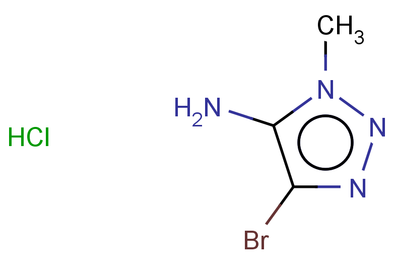 4-bromo-1-methyl-1H-1,2,3-triazol-5-amine hydrochloride