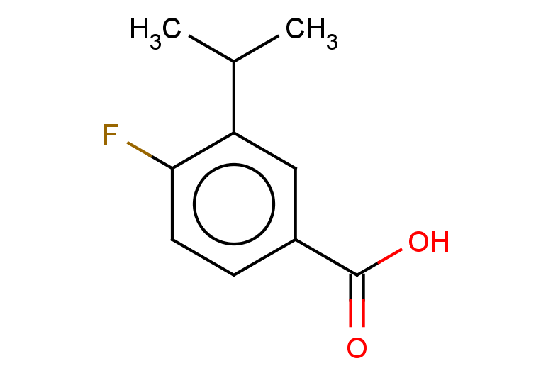 4-fluoro-3-(propan-2-yl)benzoic acid