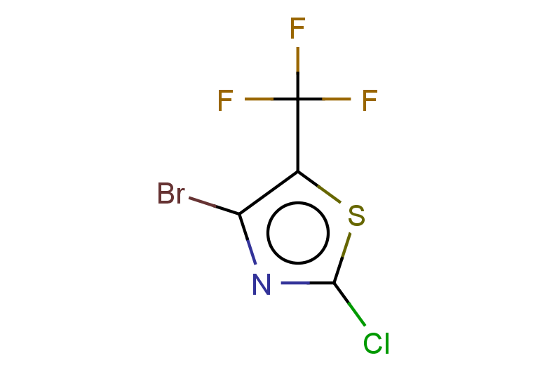 4-bromo-2-chloro-5-(trifluoromethyl)-1,3-thiazole