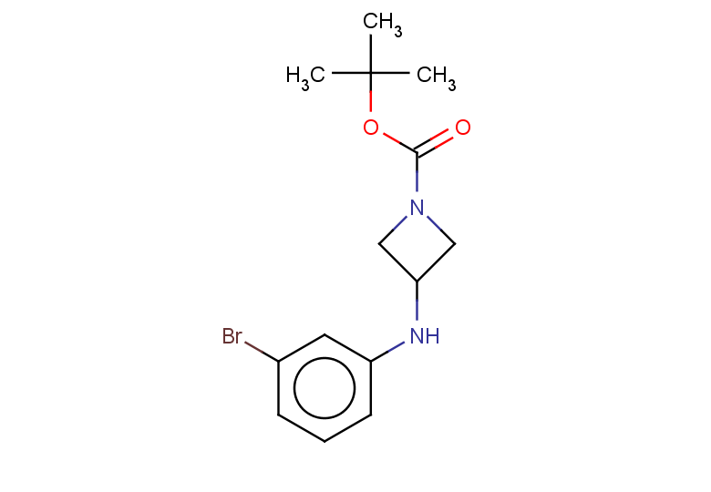 tert-butyl 3-[(3-bromophenyl)amino]azetidine-1-carboxylate