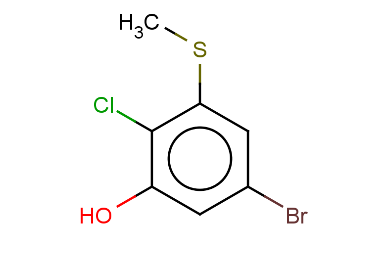 5-bromo-2-chloro-3-(methylsulfanyl)phenol