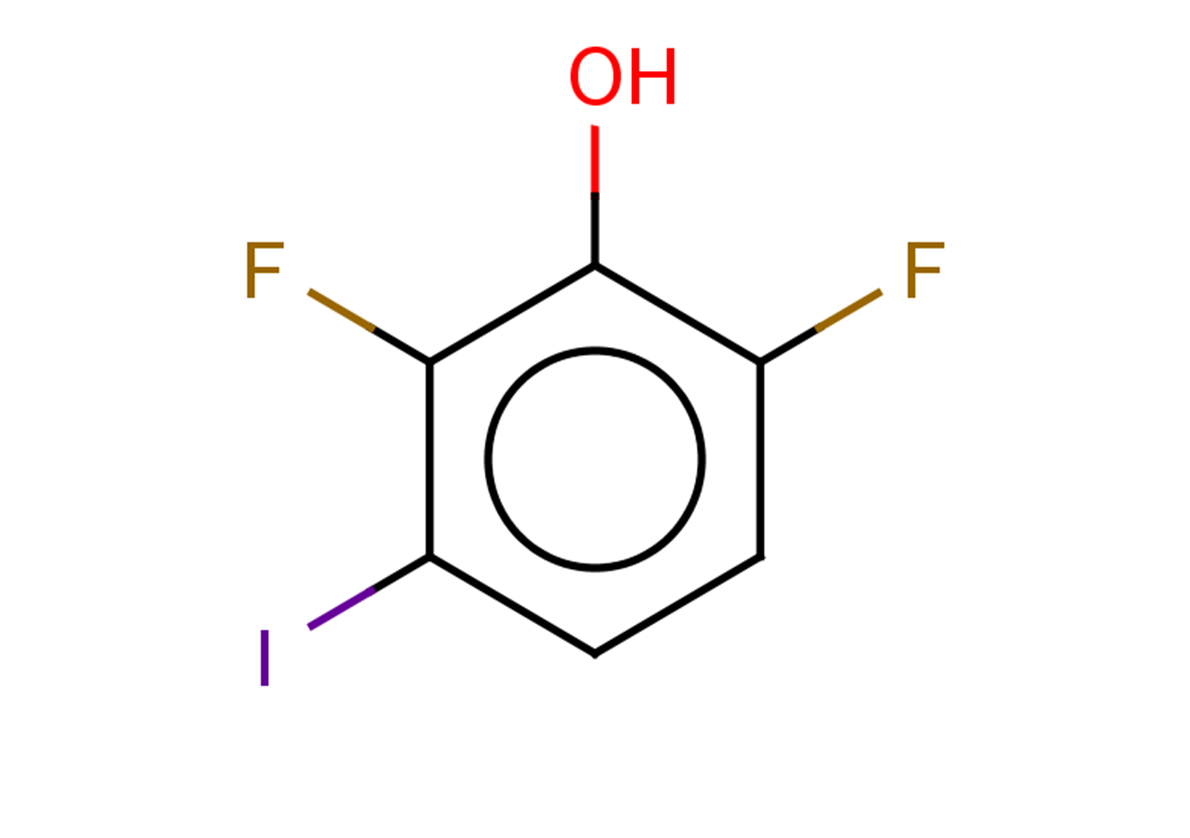 2,6-difluoro-3-iodophenol