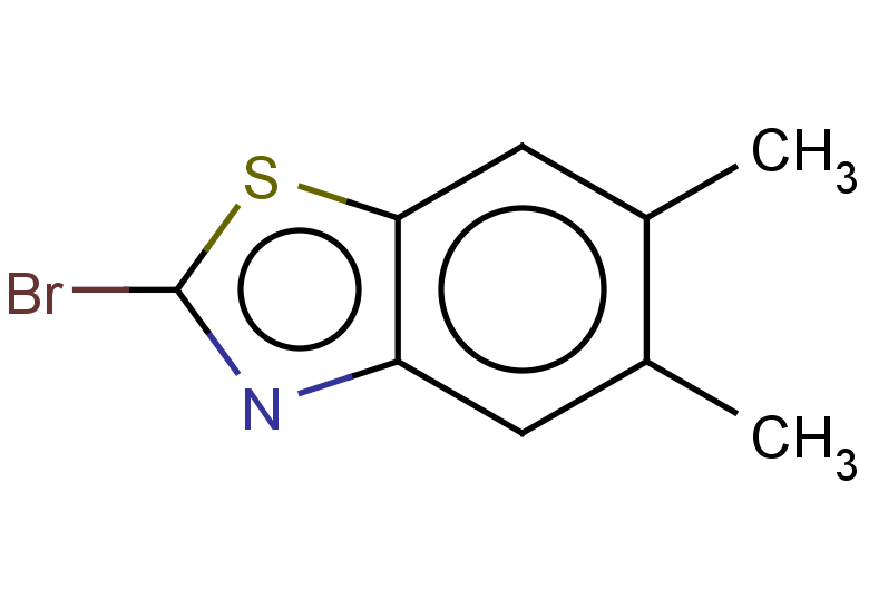 2-bromo-5,6-dimethyl-1,3-benzothiazole