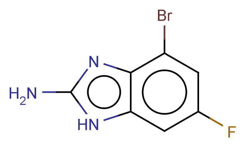 4-bromo-6-fluoro-1H-1,3-benzodiazol-2-amine