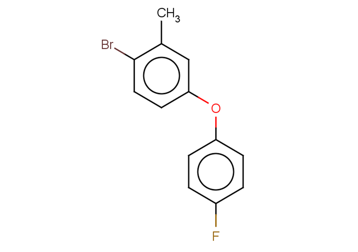 1-bromo-4-(4-fluorophenoxy)-2-methylbenzene