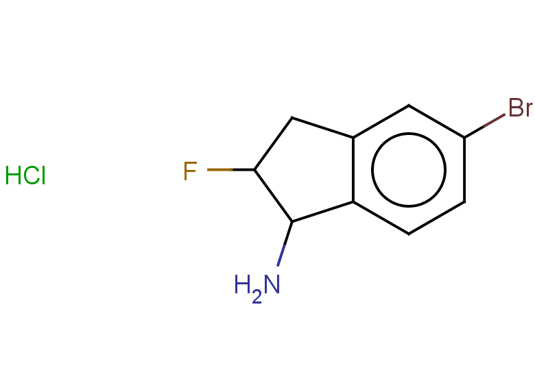 5-bromo-2-fluoro-2,3-dihydro-1H-inden-1-amine hydrochloride, Mixture of diastereomers