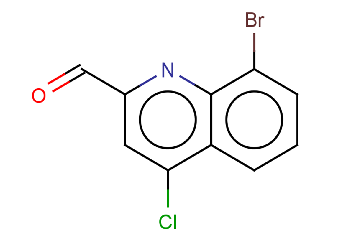 8-bromo-4-chloroquinoline-2-carbaldehyde