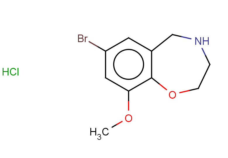 7-bromo-9-methoxy-2,3,4,5-tetrahydro-1,4-benzoxazepine hydrochloride