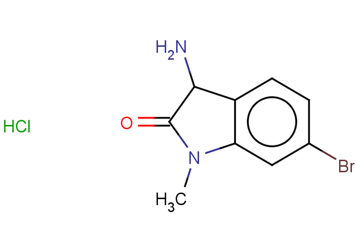 3-amino-6-bromo-1-methyl-2,3-dihydro-1H-indol-2-one hydrochloride