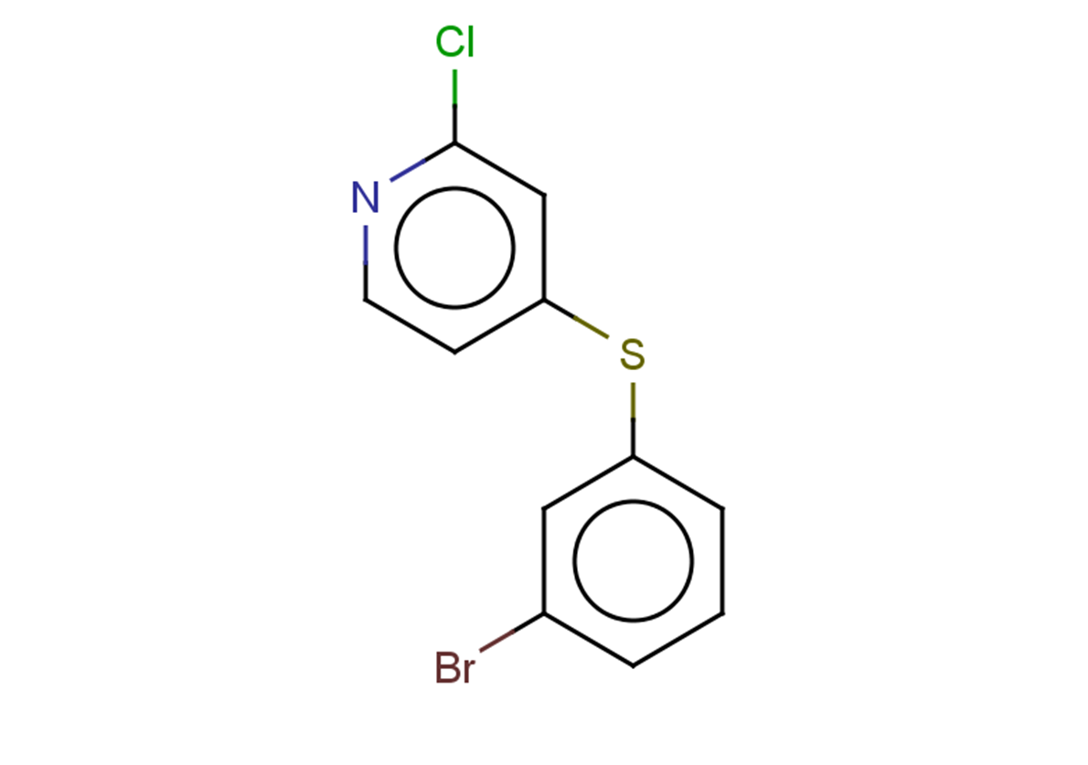 4-[(3-bromophenyl)sulfanyl]-2-chloropyridine
