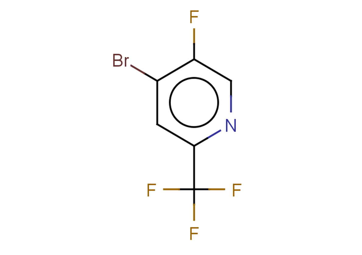 4-bromo-5-fluoro-2-(trifluoromethyl)pyridine