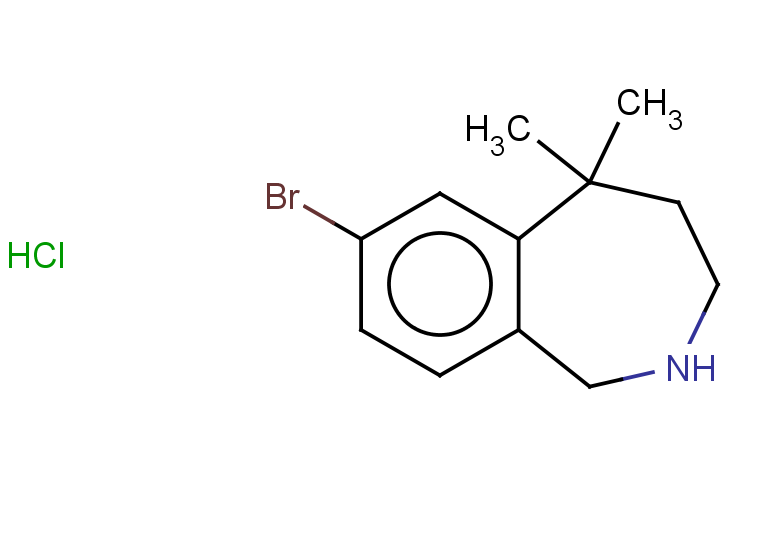 7-bromo-5,5-dimethyl-2,3,4,5-tetrahydro-1H-2-benzazepine hydrochloride