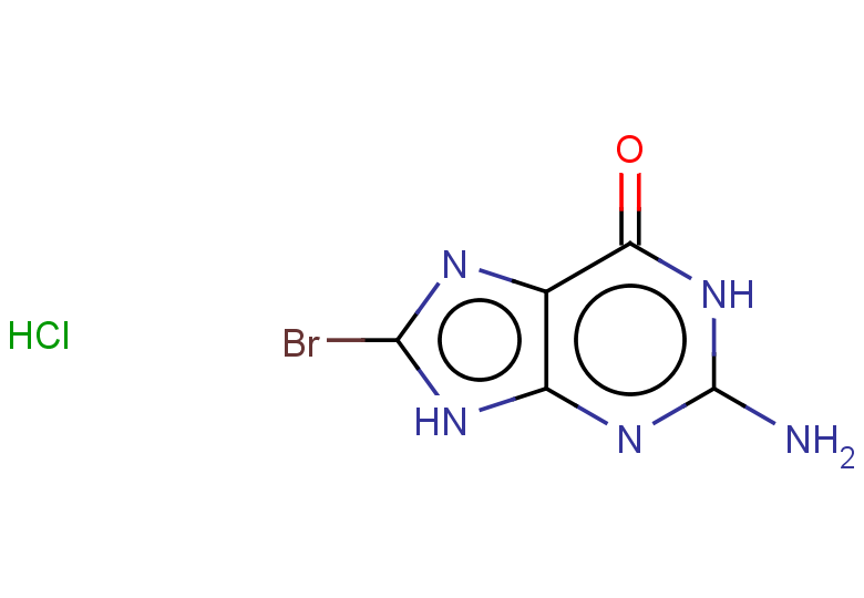 2-amino-8-bromo-6,9-dihydro-1H-purin-6-one hydrochloride